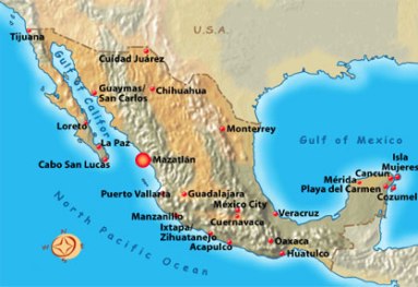 mapa mazatlan