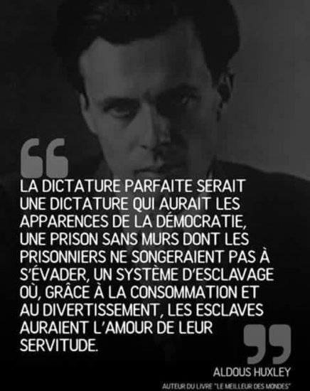 dictature parfaite huxley
